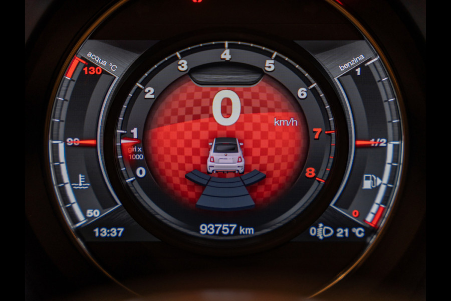 Abarth Fiat 595 Cabrio Pista Edition 1.4 T-Jet 160PK, Bluetooth/Tel, PDC, Soft Top, Volledig Onderhouden