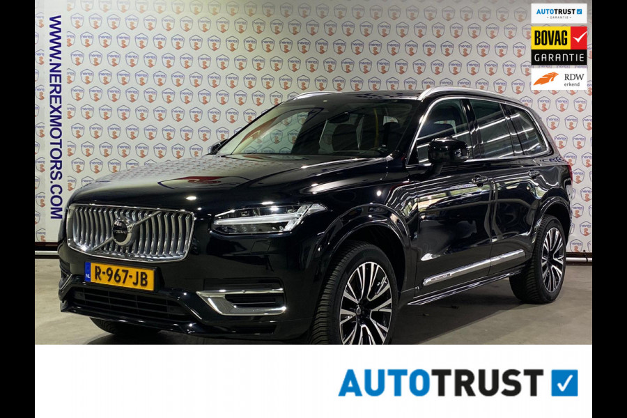 Volvo XC90 2.0 T8 Recharge AWD Ultimate Bright UITVERKOOP| PANO | Memory | Massages|Stoelventilatie|Pilot Asist
