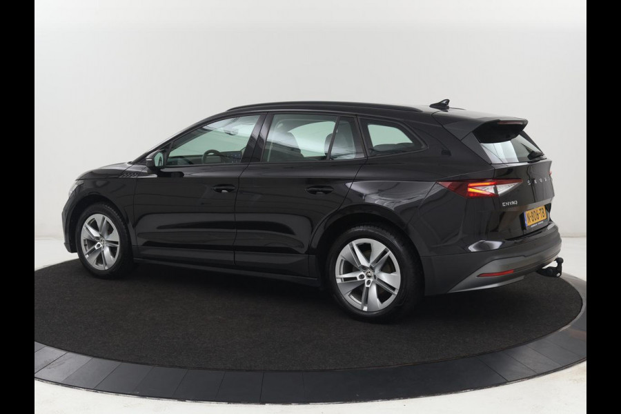 Škoda ENYAQ iV 60 | SOH 91,6% | Trekhaak | Half leder | Carplay | Navigatie | Full LED | 19'' | Cruise control | Sfeerverlichting | Parkeerhulp | Climate control