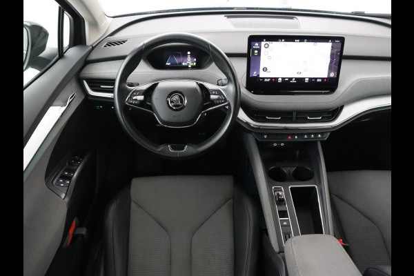 Škoda ENYAQ iV 60 | SOH 91,6% | Trekhaak | Half leder | Carplay | Navigatie | Full LED | 19'' | Cruise control | Sfeerverlichting | Parkeerhulp | Climate control