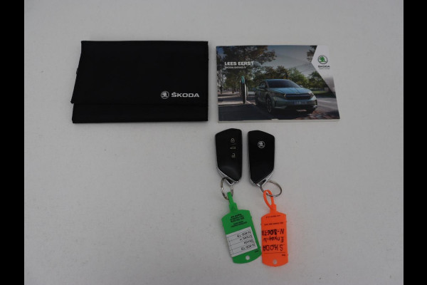 Škoda ENYAQ iV 60 | SOH 91,6% | Trekhaak | Half leder | Carplay | Navigatie | Full LED | 19'' | Cruise control | Sfeerverlichting | Parkeerhulp | Climate control