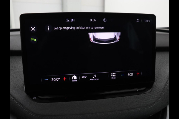 Škoda ENYAQ iV 60 | SOH 91,6% | Trekhaak | Half leder | Carplay | Navigatie | Full LED | 19'' | Cruise control | Sfeerverlichting | Parkeerhulp | Climate control