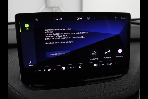 Škoda ENYAQ iV 60 | SOH 91,6% | Trekhaak | Half leder | Carplay | Navigatie | Full LED | 19'' | Cruise control | Sfeerverlichting | Parkeerhulp | Climate control