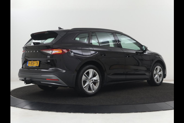 Škoda ENYAQ iV 60 | SOH 91,6% | Trekhaak | Half leder | Carplay | Navigatie | Full LED | 19'' | Cruise control | Sfeerverlichting | Parkeerhulp | Climate control