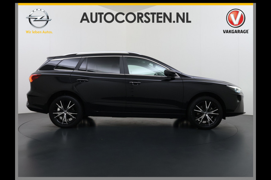 MG Mg5 electric Luxury 50kWh SOH 87% Leder+Verwarmd Adap.Cruise 360°Camera Navi Ecc Apple Carpay Android Auto Pdc Led Elek.Stoel Privacy Glas Lmv 17" DAB Isofix Origineel Nederlandse Auto