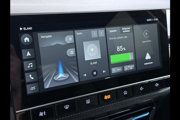 MG Mg5 electric Luxury 50kWh SOH 87% Leder+Verwarmd Adap.Cruise 360°Camera Navi Ecc Apple Carpay Android Auto Pdc Led Elek.Stoel Privacy Glas Lmv 17" DAB Isofix Origineel Nederlandse Auto