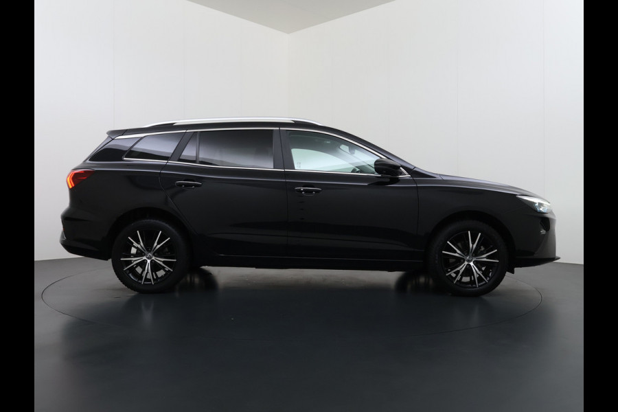 MG Mg5 electric Luxury 50kWh SOH 87% Leder+Verwarmd Adap.Cruise 360°Camera Navi Ecc Apple Carpay Android Auto Pdc Led Elek.Stoel Privacy Glas Lmv 17" DAB Isofix Origineel Nederlandse Auto