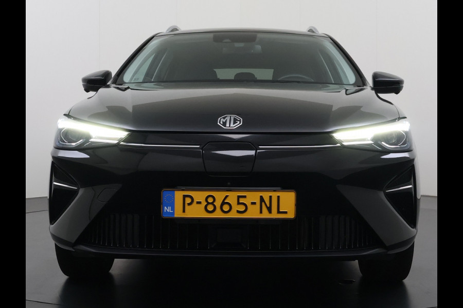 MG Mg5 electric Luxury 50kWh SOH 87% Leder+Verwarmd Adap.Cruise 360°Camera Navi Ecc Apple Carpay Android Auto Pdc Led Elek.Stoel Privacy Glas Lmv 17" DAB Isofix Origineel Nederlandse Auto