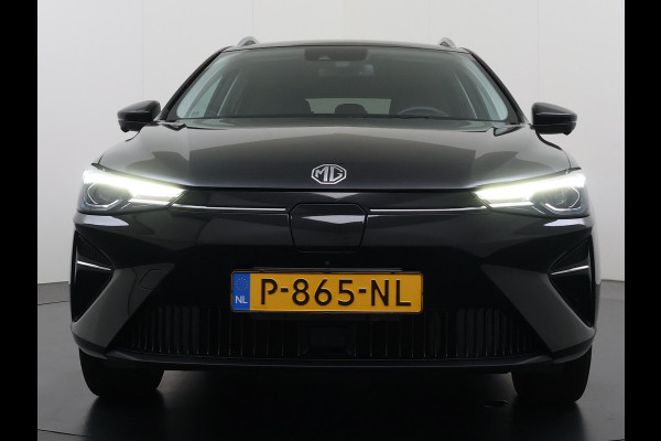 MG Mg5 electric Luxury 50kWh SOH 87% Leder+Verwarmd Adap.Cruise 360°Camera Navi Ecc Apple Carpay Android Auto Pdc Led Elek.Stoel Privacy Glas Lmv 17" DAB Isofix Origineel Nederlandse Auto