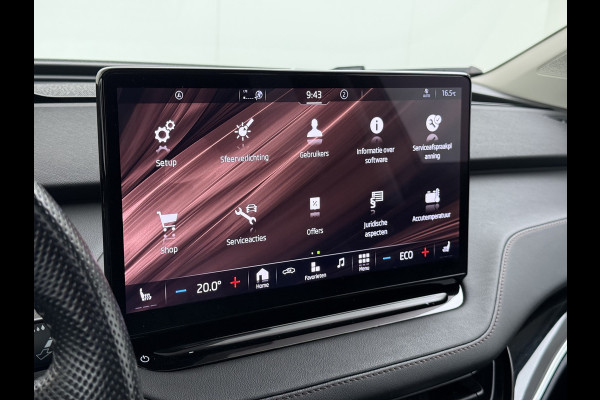 Škoda ENYAQ iV 80 Warmtepomp Trekhaak Leder Adap.Demping Panoramadak Head-Up 360°Camera Navi 3-Zone Ecc Apple Carplay Android Auto Pdc Stoel+Achterbankverwarming Led-Matrix Lmv 21" Elek.Achterklep Memory 1.000KG Trekgewicht Dealeronderhouden Zeer Compleet