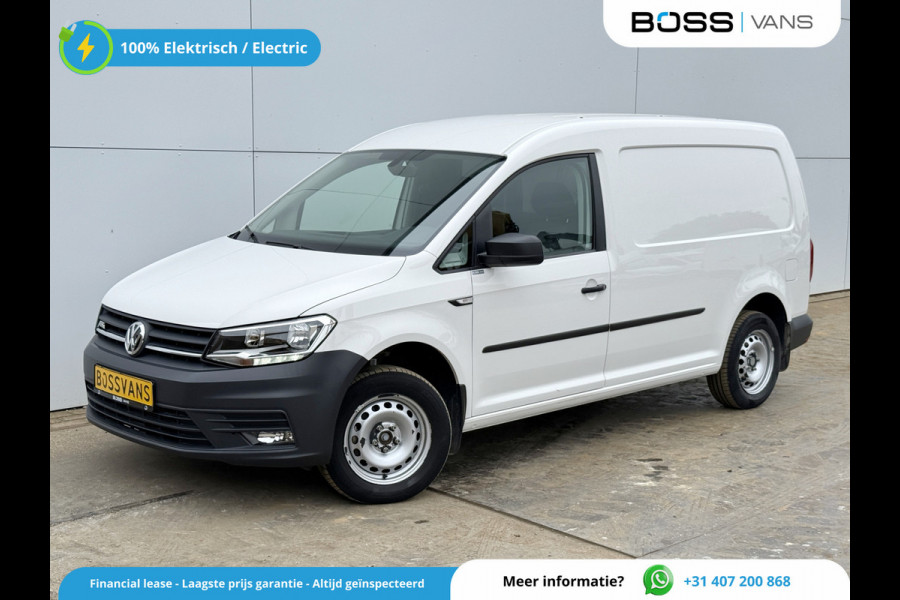Volkswagen E-Caddy 113PK L2H1 Elektrisch Caddy ABT Maxi 37,3kWh 159km WLTP Trekhaak Airco Stoelverwarming Carplay Parkeersensoren Achter