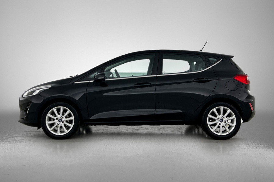 Ford Fiesta 1.0 EcoBoost Titanium (NAVIGATIE, CARPLAY, STUURBEDIENING, LM VELGEN., 1e EIGENAAR, DEALER ONDERHOUDEN)