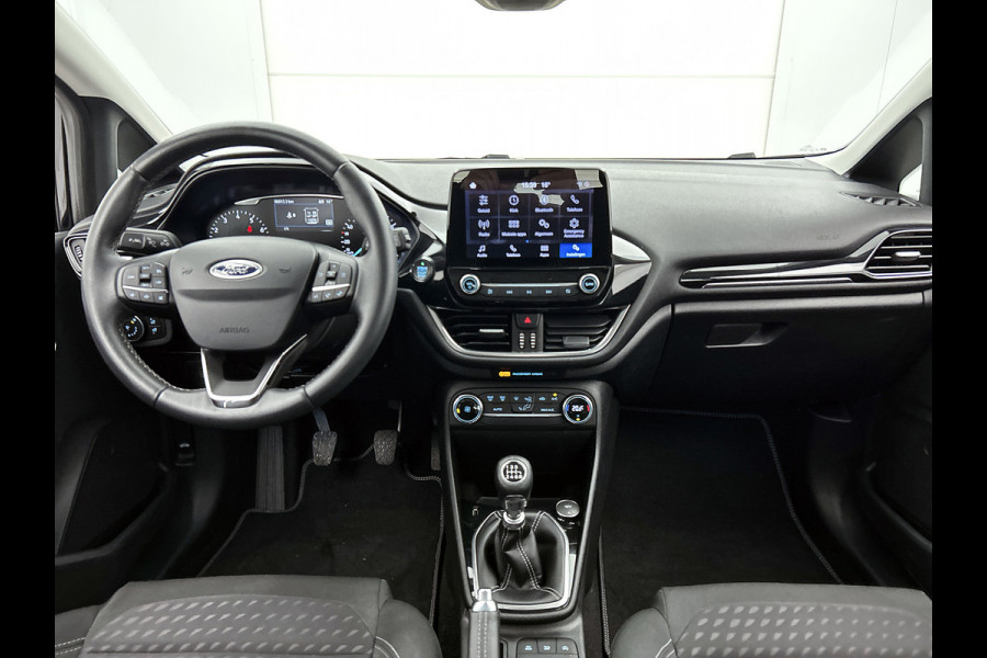 Ford Fiesta 1.0 EcoBoost Titanium (NAVIGATIE, CARPLAY, STUURBEDIENING, LM VELGEN., 1e EIGENAAR, DEALER ONDERHOUDEN)