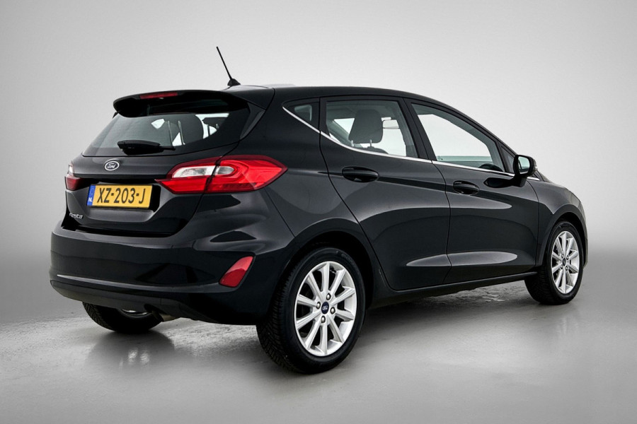 Ford Fiesta 1.0 EcoBoost Titanium (NAVIGATIE, CARPLAY, STUURBEDIENING, LM VELGEN., 1e EIGENAAR, DEALER ONDERHOUDEN)