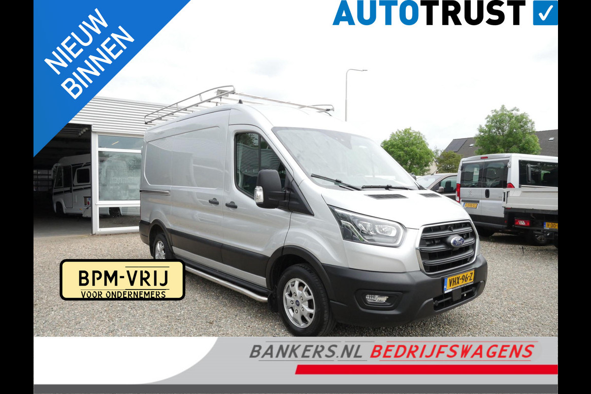 Ford Transit 2.0 TDCI 130PK, L2H2, Airco, 2 x Schuifdeur