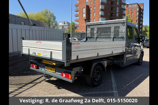Opel Movano 2.3 CDTI BiTurbo L3 DC Kipper (ex.BTW) Dubbele Cabine | Airco | Elektrische ramen |