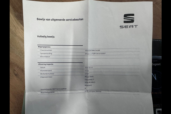 Seat Ateca 1.5 TSI FR Business Intense 360 CAM /NAP / VIRTUAL / DCC / EBD