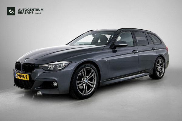 BMW 3 Serie Touring 318i M Sport Corporate Lease Automaat (GROOT-NAVIGATIE, TREKHAAK, STOELVERWARMING, LED, GOED ONDERHOUDEN)