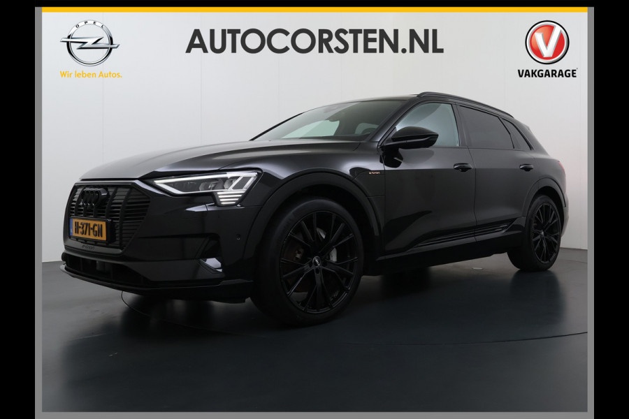 Audi e-tron 55 Quattro 95 kWh SOH 89% Panoramadak Lmv 22" Head-Up Adap.Cruise Bang&Olufsen® 4-Zone Ecc Navi 360°Camera Apple Carplay Android Stoel+Achterbankverwarming Privacy Glas DAB Elek.Achterklep Matrix-Led Keyless Zeer complete Audi!