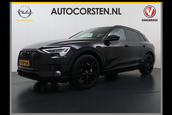 Audi e-tron 55 Quattro 95 kWh SOH 89% Panoramadak Lmv 22" Head-Up Adap.Cruise Bang&Olufsen® 4-Zone Ecc Navi 360°Camera Apple Carplay Android Stoel+Achterbankverwarming Privacy Glas DAB Elek.Achterklep Matrix-Led Keyless Zeer complete Audi!