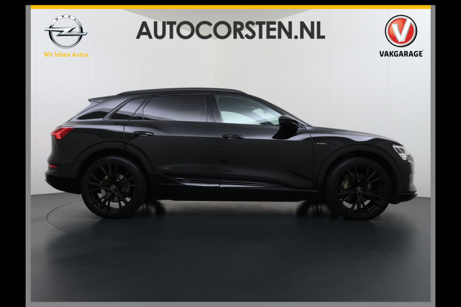 Audi e-tron 55 Quattro 95 kWh SOH 89% Panoramadak Lmv 22" Head-Up Adap.Cruise Bang&Olufsen® 4-Zone Ecc Navi 360°Camera Apple Carplay Android Stoel+Achterbankverwarming Privacy Glas DAB Elek.Achterklep Matrix-Led Keyless Zeer complete Audi!