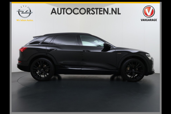 Audi e-tron 55 Quattro 95 kWh SOH 89% Panoramadak Lmv 22" Head-Up Adap.Cruise Bang&Olufsen® 4-Zone Ecc Navi 360°Camera Apple Carplay Android Stoel+Achterbankverwarming Privacy Glas DAB Elek.Achterklep Matrix-Led Keyless Zeer complete Audi!