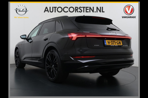 Audi e-tron 55 Quattro 95 kWh SOH 89% Panoramadak Lmv 22" Head-Up Adap.Cruise Bang&Olufsen® 4-Zone Ecc Navi 360°Camera Apple Carplay Android Stoel+Achterbankverwarming Privacy Glas DAB Elek.Achterklep Matrix-Led Keyless Zeer complete Audi!