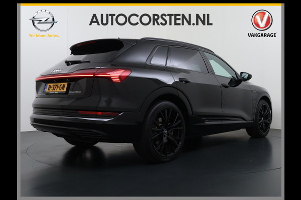 Audi e-tron 55 Quattro 95 kWh SOH 89% Panoramadak Lmv 22" Head-Up Adap.Cruise Bang&Olufsen® 4-Zone Ecc Navi 360°Camera Apple Carplay Android Stoel+Achterbankverwarming Privacy Glas DAB Elek.Achterklep Matrix-Led Keyless Zeer complete Audi!