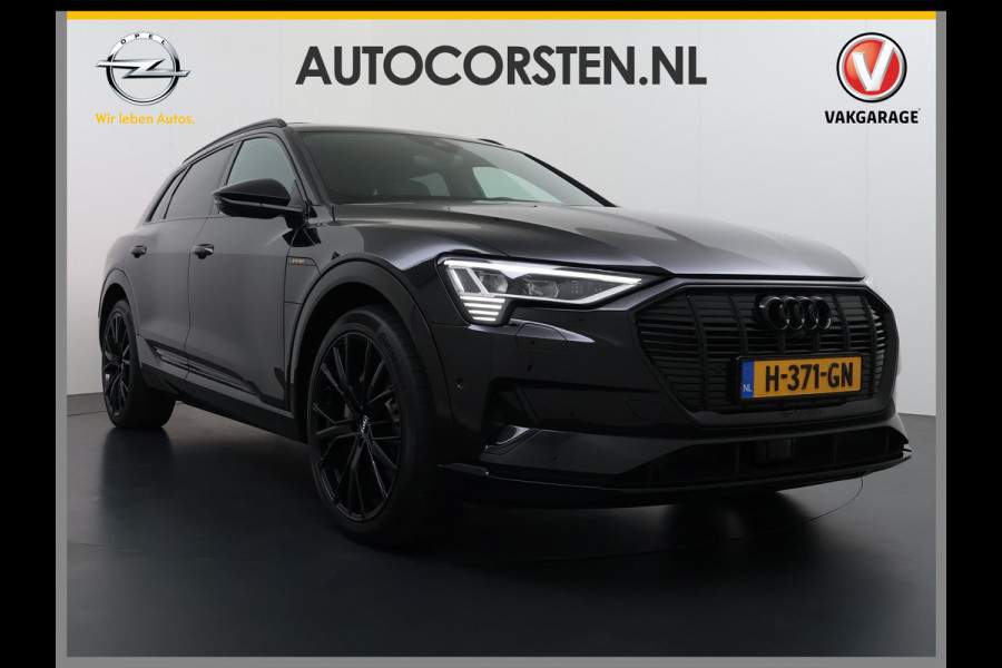Audi e-tron 55 Quattro 95 kWh SOH 89% Panoramadak Lmv 22" Head-Up Adap.Cruise Bang&Olufsen® 4-Zone Ecc Navi 360°Camera Apple Carplay Android Stoel+Achterbankverwarming Privacy Glas DAB Elek.Achterklep Matrix-Led Keyless Zeer complete Audi!
