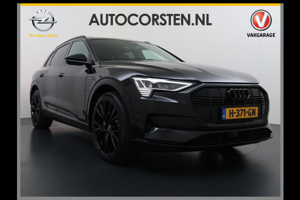 Audi e-tron 55 Quattro 95 kWh SOH 89% Panoramadak Lmv 22" Head-Up Adap.Cruise Bang&Olufsen® 4-Zone Ecc Navi 360°Camera Apple Carplay Android Stoel+Achterbankverwarming Privacy Glas DAB Elek.Achterklep Matrix-Led Keyless Zeer complete Audi!