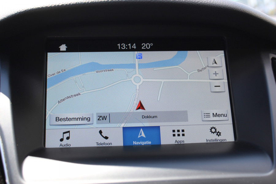 Ford FOCUS Wagon 1.0 Lease Edition , 125pk Airco , Cruise, Trekhaak ,Stoel,Stuur en Voorruitverwarming LM velgen , Bluetooth , Navigatie