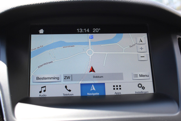 Ford FOCUS Wagon 1.0 Lease Edition , 125pk Airco , Cruise, Trekhaak ,Stoel,Stuur en Voorruitverwarming LM velgen , Bluetooth , Navigatie