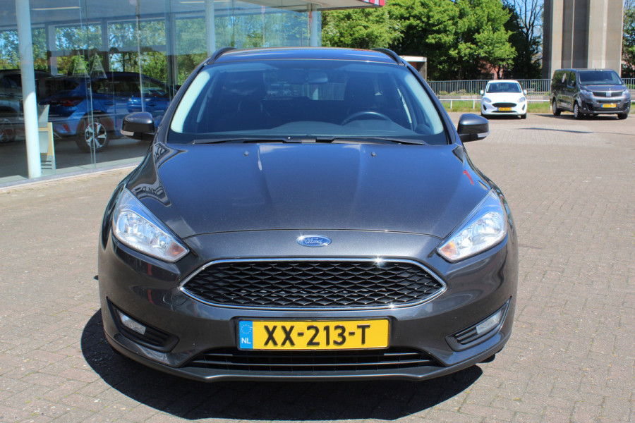 Ford FOCUS Wagon 1.0 Lease Edition , 125pk Airco , Cruise, Trekhaak ,Stoel,Stuur en Voorruitverwarming LM velgen , Bluetooth , Navigatie