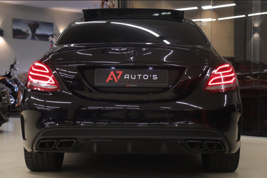 Mercedes-Benz C-Klasse AMG 63 S PANO/BURM/CAM/MEM/STOELVER/VOL