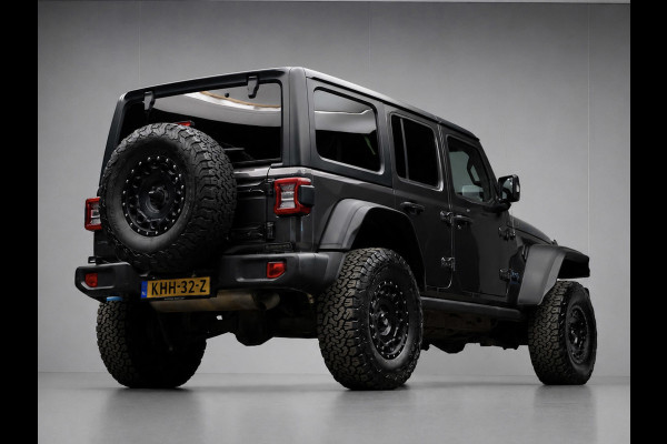 Jeep Wrangler Unlimited 4xe 380 Rubicon (APPLE CARPLAY,HARDTOP,NAVI,VERHOODG,BILSTEIN-SCHOKDEMPERS,KMC VELGEN,EXTRA VERLICHTING)
