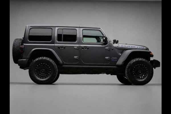 Jeep Wrangler Unlimited 4xe 380 Rubicon (APPLE CARPLAY,HARDTOP,NAVI,VERHOODG,BILSTEIN-SCHOKDEMPERS,KMC VELGEN,EXTRA VERLICHTING)