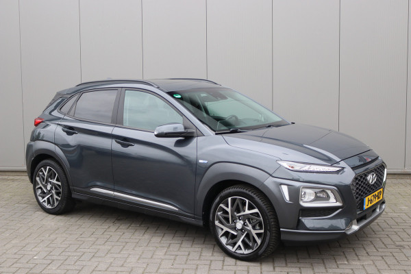 Hyundai Kona 1.6 GDI HEV Premium Sky Trekhaak/Open-dak/Winter-pack/Camera/Carplay