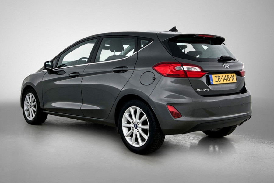 Ford Fiesta 1.0 EcoBoost Titanium (NAVIGATIE, CARPLAY, PARKEERSENSOREN, LED, STUURBEDIENING, 1e EIGENAAR, GOED ONDERHOUDEN)