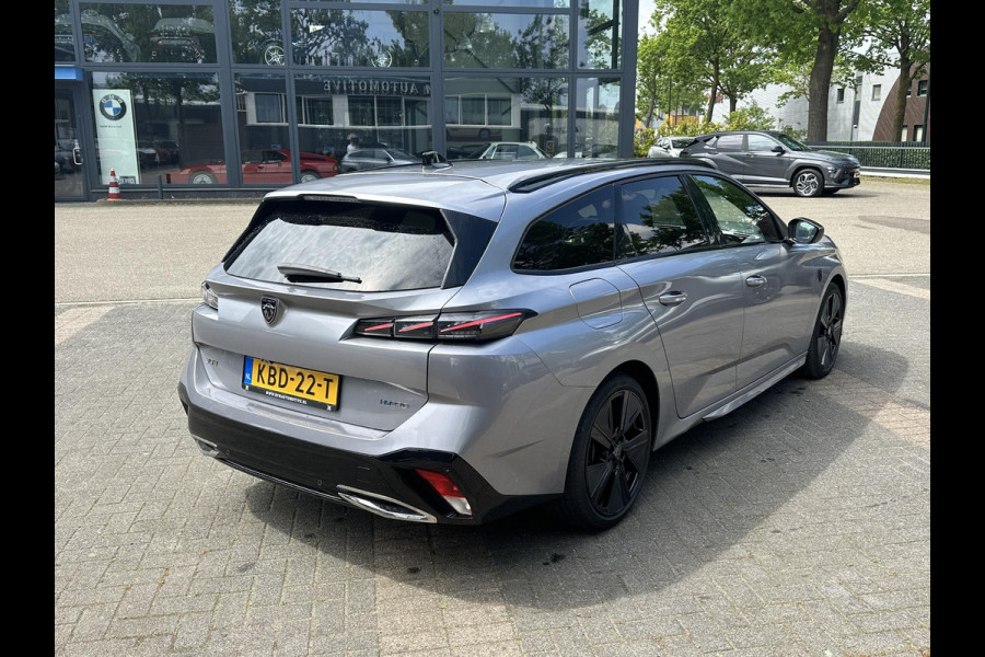 Peugeot 308 SW 1.6 Plug-in Hybrid 225 GT BOMVOL | MASSAGE STOELEN + STOELVERWARMING | MEM. SEATS | ADAP. CRUISE | APPLECARPLAY | ELEKT. STOELEN | ACHTERUITRIJCAMERA | RIJKLAAR | 12 MND BOVAG GARANTIE |