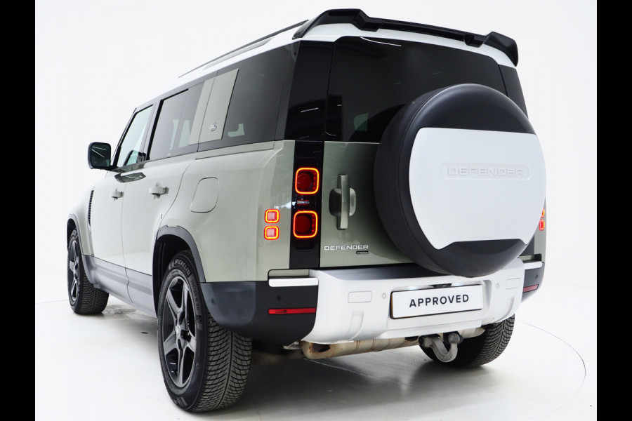 Land Rover Defender 110 2.0 P400e | NL Auto | Panoramadak | Trekhaak | 360 | Keyless | Adaptive Cruise | Leder | Carplay