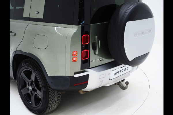 Land Rover Defender 110 2.0 P400e | NL Auto | Panoramadak | Trekhaak | 360 | Keyless | Adaptive Cruise | Leder | Carplay