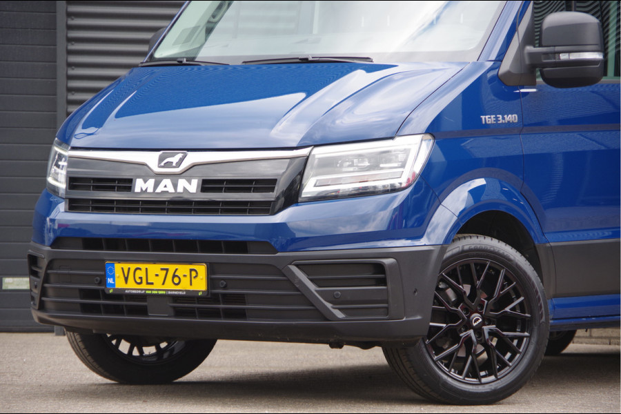 MAN TGE 3.140 35 2.0 L3H3(L2H2) 140PK AUT. LED, TREKHAAK, LEDER, CAMERA, NAVI, CRUISE, AIRCO, PARKEERSENSOREN, NL AUTO, NAP