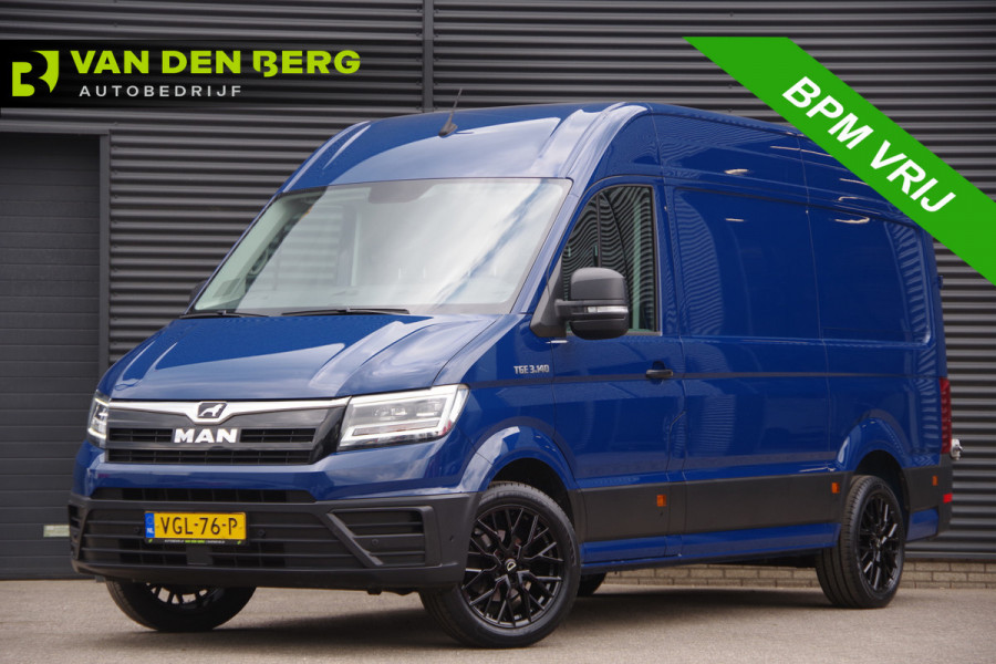 MAN TGE 3.140 35 2.0 L3H3(L2H2) 140PK AUT. LED, TREKHAAK, LEDER, CAMERA, NAVI, CRUISE, AIRCO, PARKEERSENSOREN, NL AUTO, NAP