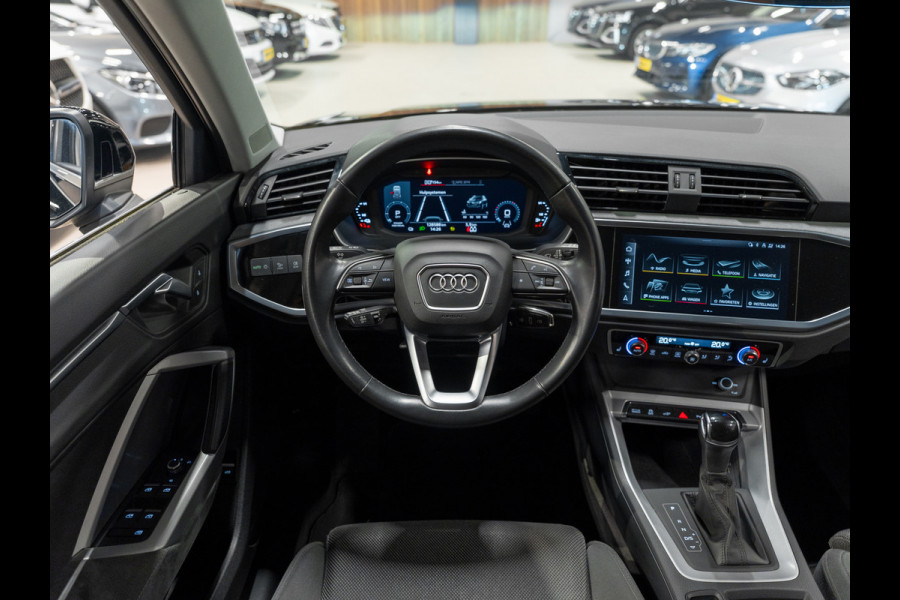 Audi Q3 45 TFSI e edition, Matrix LED, Virtual Cockpit, Apple Carplay, ACC, Android, Clima, PDC, Trekhaak 13P, Volledig Onderhoud