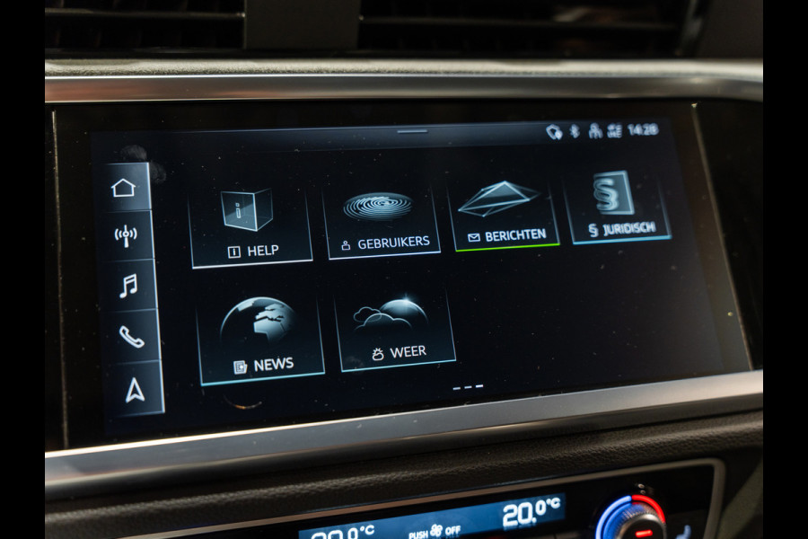 Audi Q3 45 TFSI e edition, Matrix LED, Virtual Cockpit, Apple Carplay, ACC, Android, Clima, PDC, Trekhaak 13P, Volledig Onderhoud