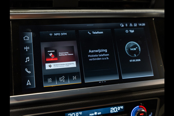 Audi Q3 45 TFSI e edition, Matrix LED, Virtual Cockpit, Apple Carplay, ACC, Android, Clima, PDC, Trekhaak 13P, Volledig Onderhoud