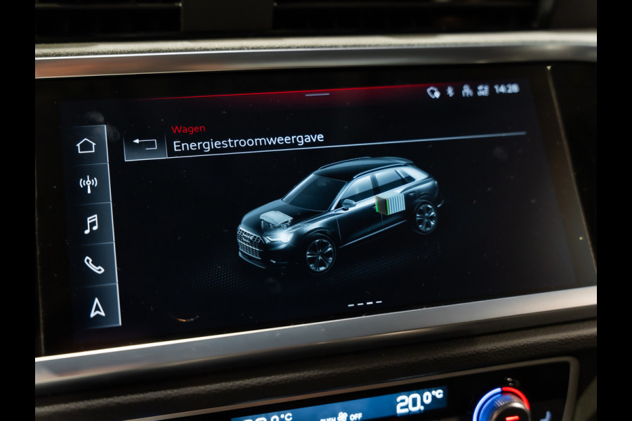 Audi Q3 45 TFSI e edition, Matrix LED, Virtual Cockpit, Apple Carplay, ACC, Android, Clima, PDC, Trekhaak 13P, Volledig Onderhoud