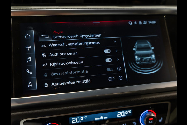 Audi Q3 45 TFSI e edition, Matrix LED, Virtual Cockpit, Apple Carplay, ACC, Android, Clima, PDC, Trekhaak 13P, Volledig Onderhoud