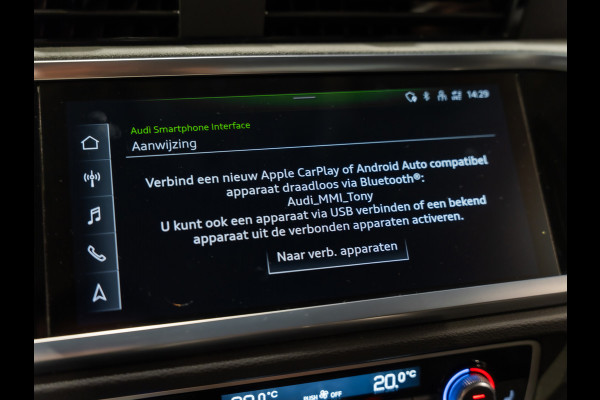 Audi Q3 45 TFSI e edition, Matrix LED, Virtual Cockpit, Apple Carplay, ACC, Android, Clima, PDC, Trekhaak 13P, Volledig Onderhoud