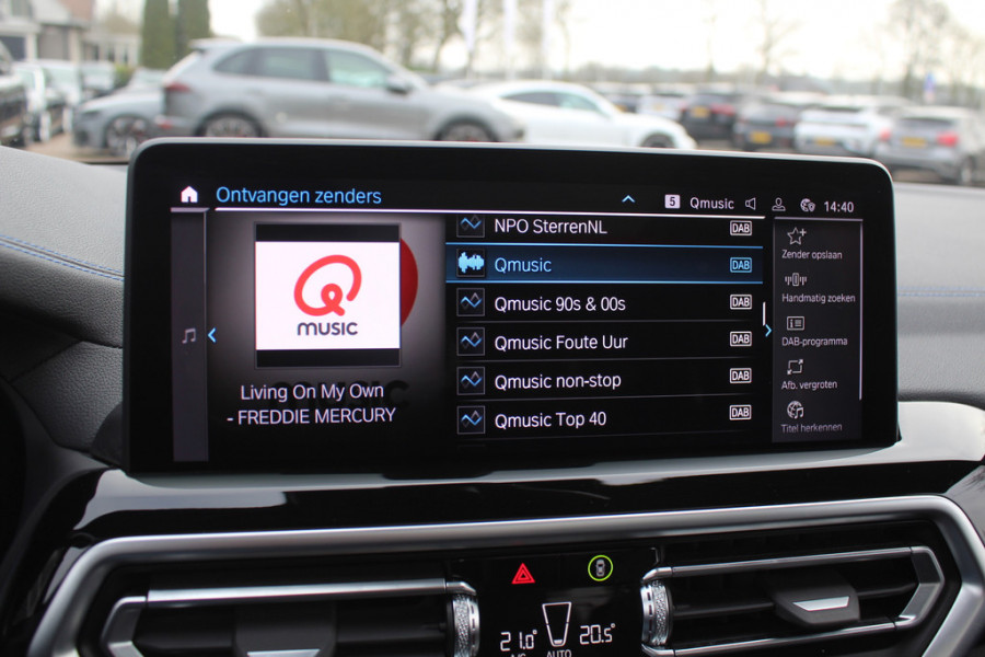 BMW iX3 High Executive 80 kWh / SoH 92,3% / Trekhaak / Panoramadak / 360Camera / Head-up / 20'' / Leder / Harman Kardon / Sfeerverlichting / Dodehoek / DAB / Stuur+Stoelverwarming / ACC